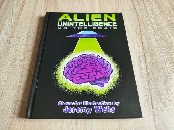 Hardcover with heavy ink coverage illustrated cover on black board Hardcover with heavy ink coverage illustrated cover on black board